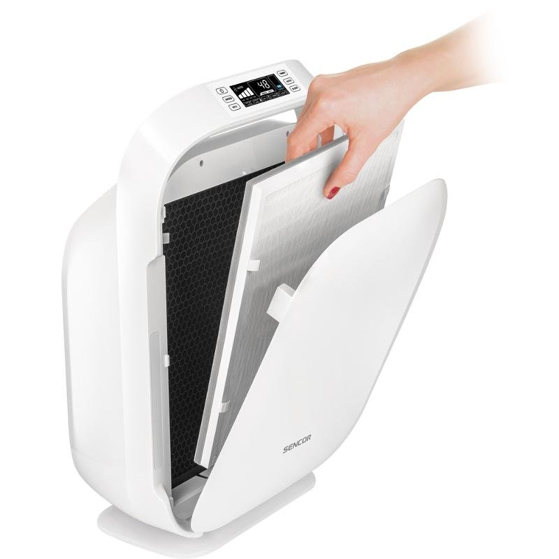 Čistička vzduchu od výrobce Sencor s 8 stupňovou filtrací.